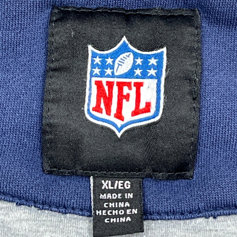 NFL Dallas Cowboys Super Bowl Champions Jacket Men's XL Blue Zip Hoodie Patches - Picture 6 of 16